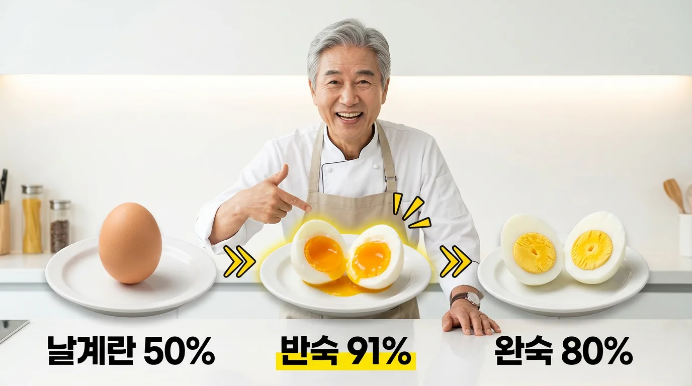 60대 계란 신장 건강